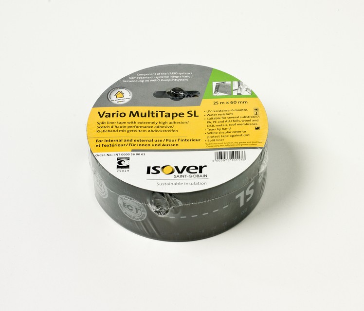 Isover Vario Multitape Sl Black Tape Roll - Black